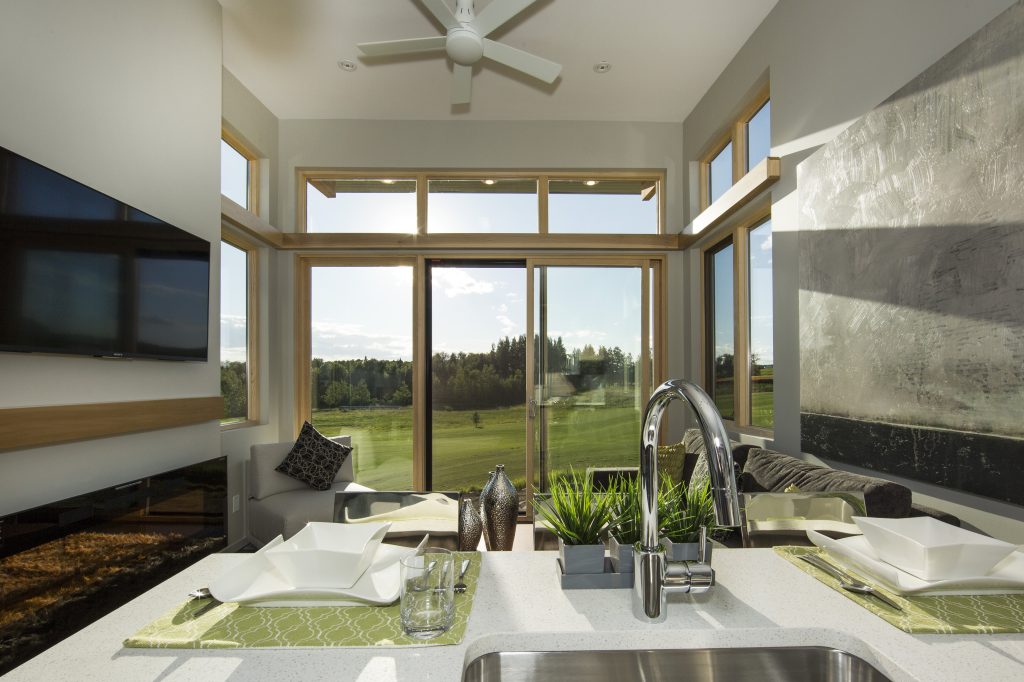 Pocket House park model and modular home in Alberta