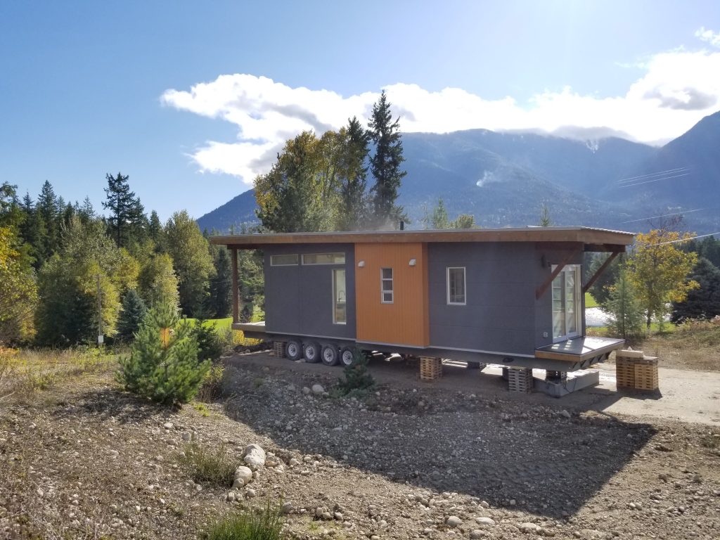 Pocket House build in Alberta