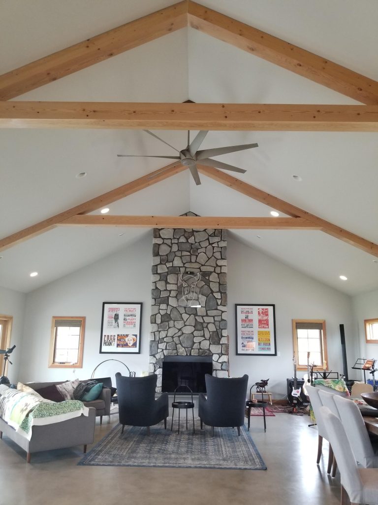 Pocket House build in Alberta