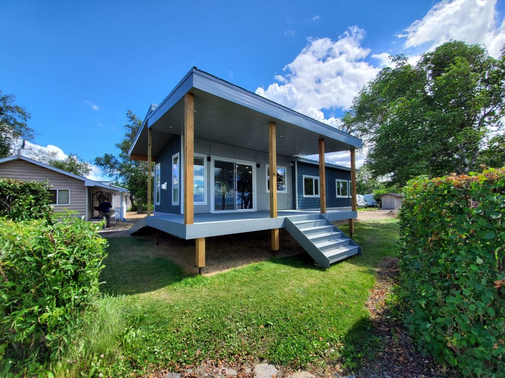 Pocket House custom build in Alberta