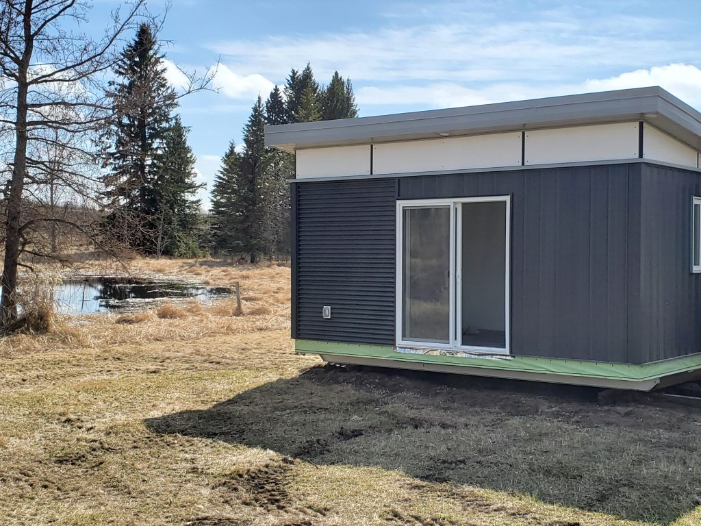 Pocket House custom build in Alberta