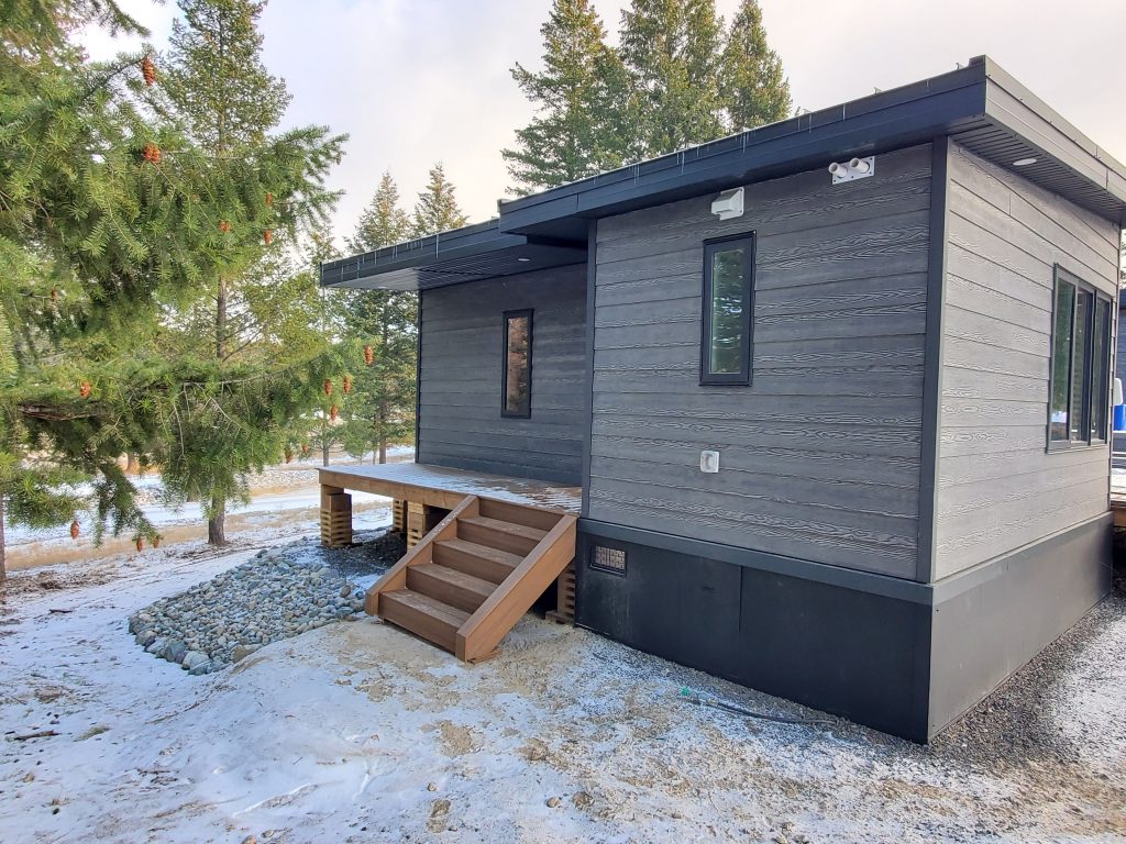 Pocket House custom build in Alberta